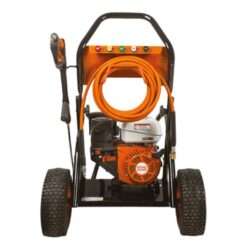 Hidrolavadora a gasolina STIHL RB 800 en acción, limpieza de alta presión en Colombia