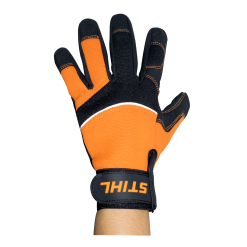 Guantes Dynamic Vent STIHL para trabajo profesional, vista frontal