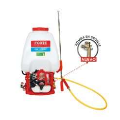 Fumigadora de espalda motorizada Forte FS-768F en acción
