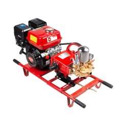 Fumigadora estacionaria 6.5HP FORTE TO30-GM200 en vista frontal, ideal para agricultura y uso industrial