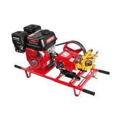 Fumigadora estacionaria Forte TO30A-GM200 de 30L y 6.5HP, ideal para uso agrícola profesional y fumigación a gran escala.